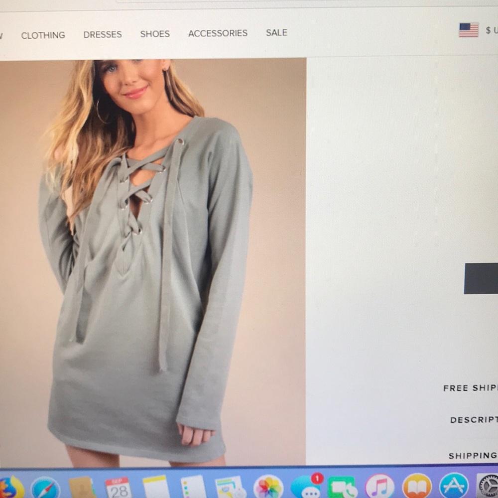 Sweatshirt dress
